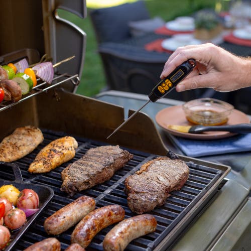 Maverick Digital Long Stem Instant Read Thermometer In Black