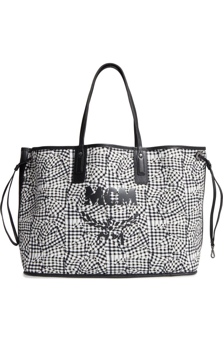 MCM Large Liz Reversible Shopper, Alternate, color,