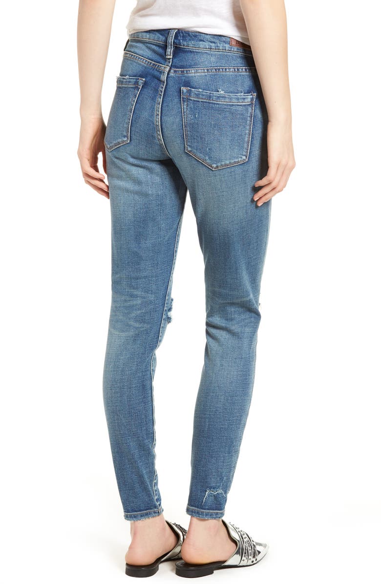 BLANKNYC Ripped Skinny Jeans, Alternate, color, 