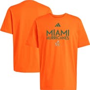 adidas Men's adidas Orange Miami Hurricanes In-Season Fresh T-Shirt