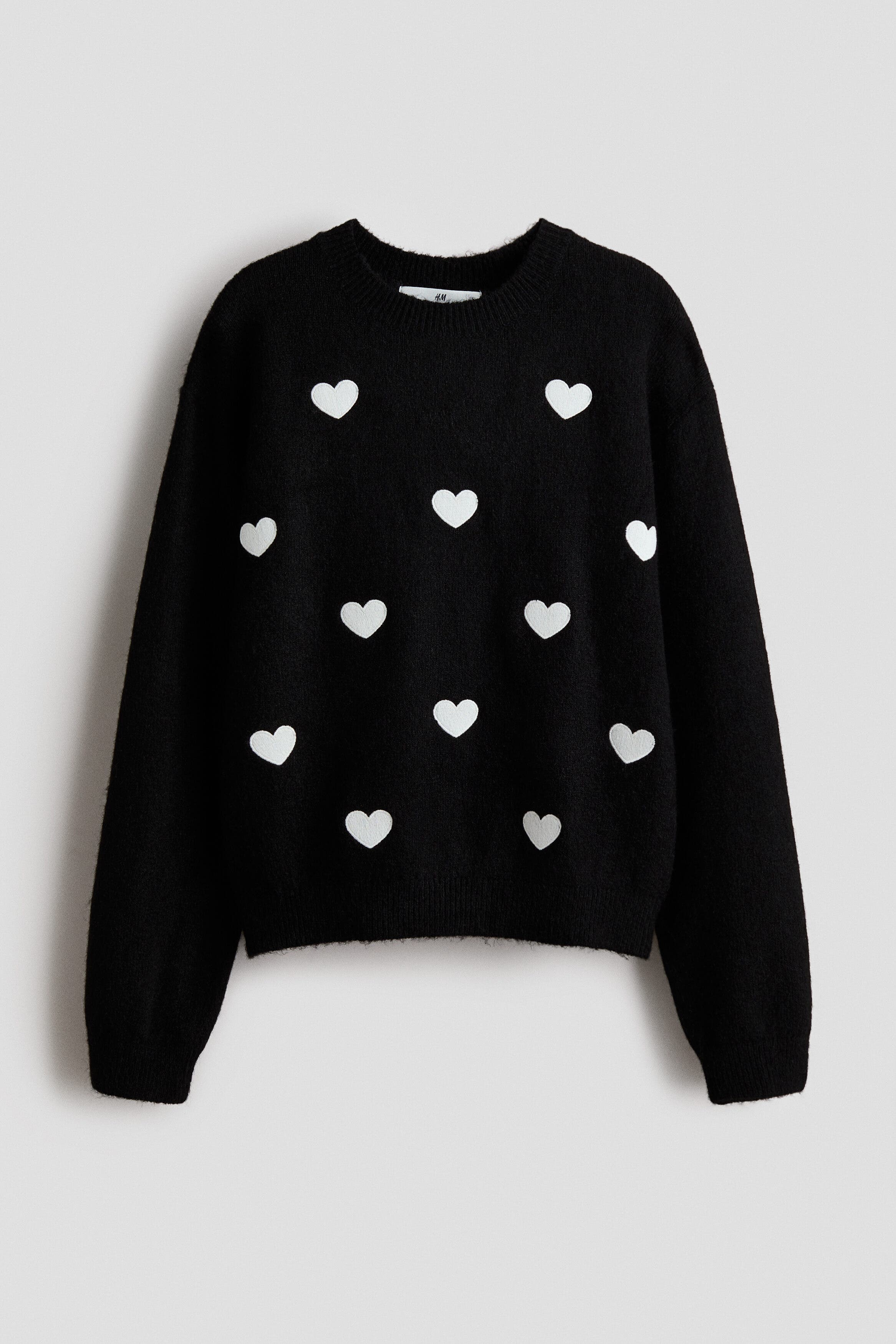 Black/hearts