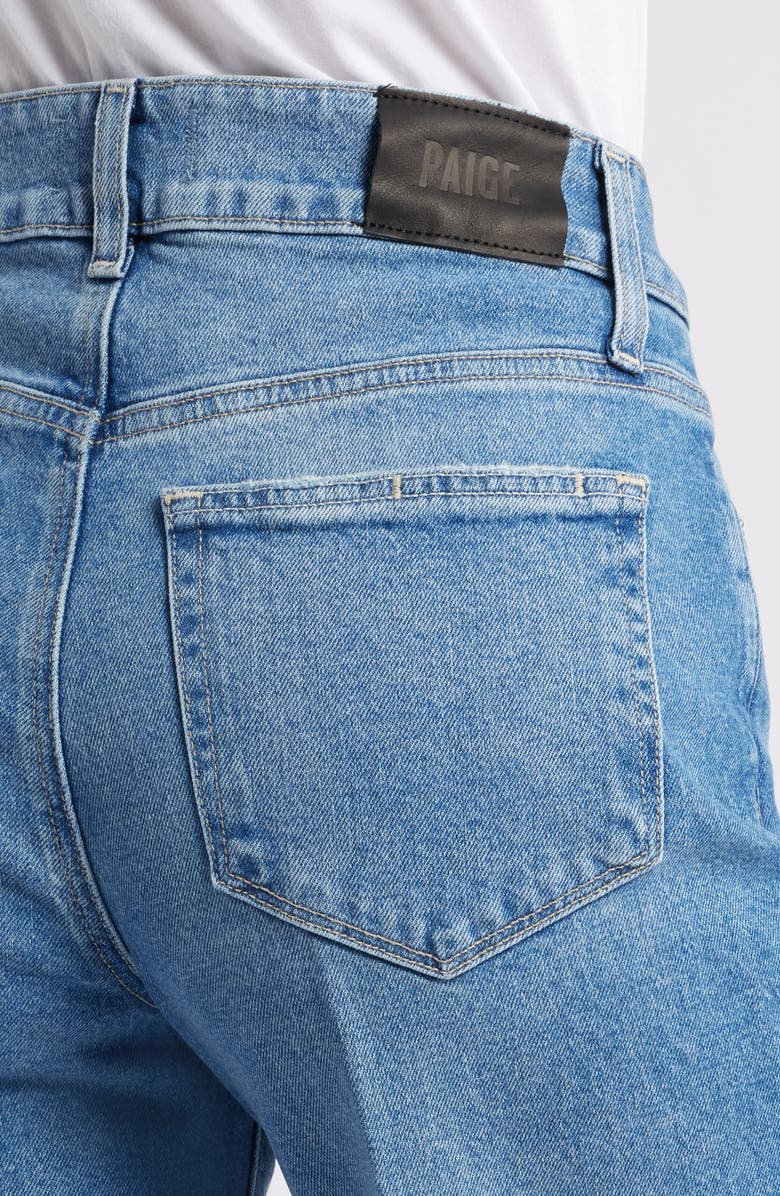 PAIGE Sasha Cuffed High Waist Ankle Wide Leg Jeans, Alternate, color, Walk Of Fame