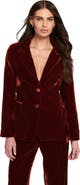 ELLE Collection Velvet Blazer Jacket