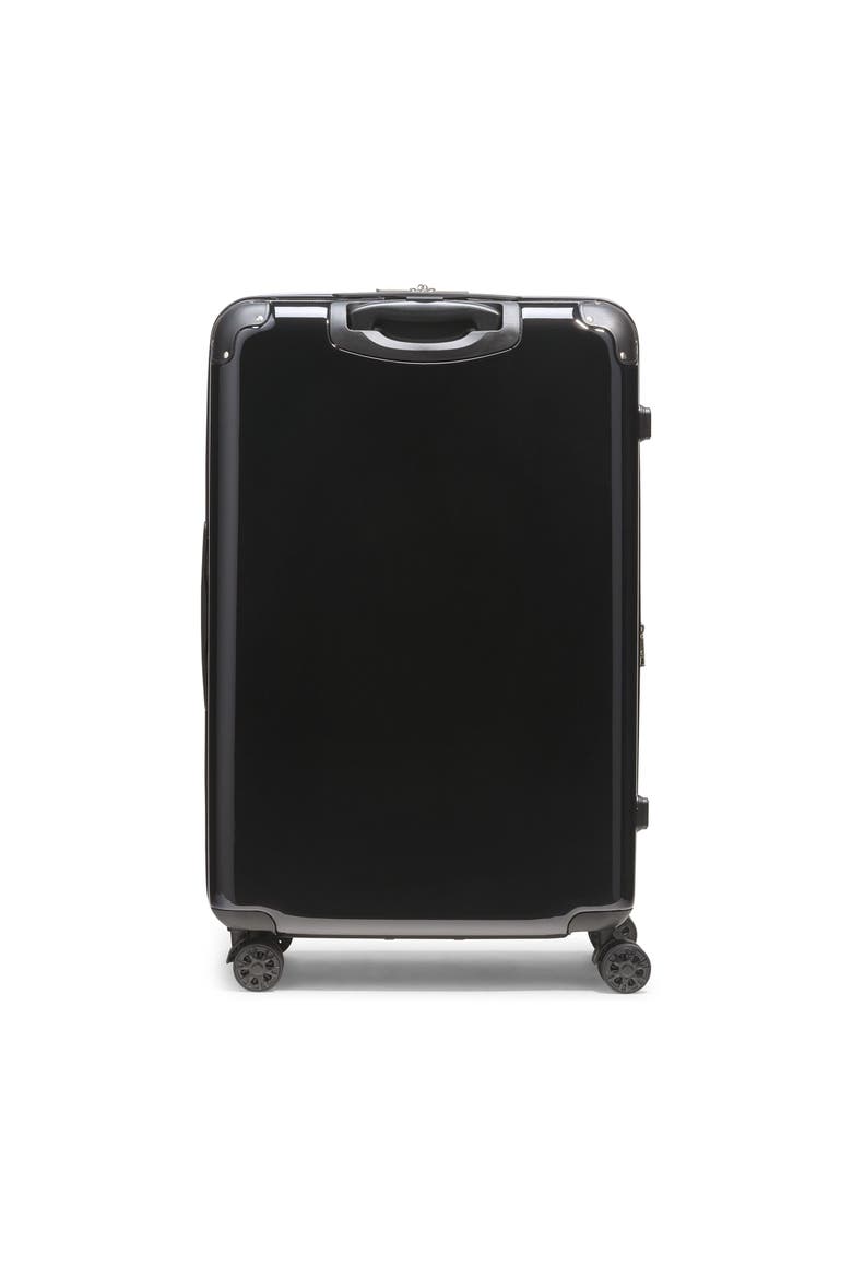 Up in Paris Upright Suitcase, Alternate, color, Black