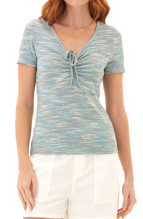 Threads 4 Thought Cosima Marble Rib Top In Watercress