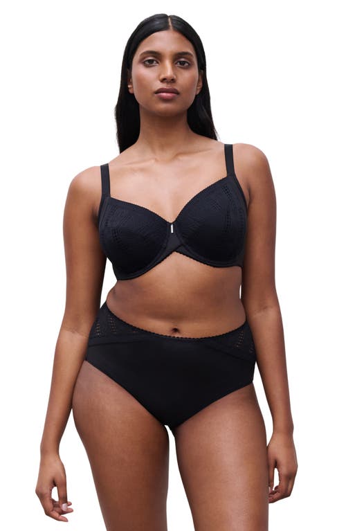 Chantelle Lingerie Easy Support Full Coverage Underwire Bra In Black