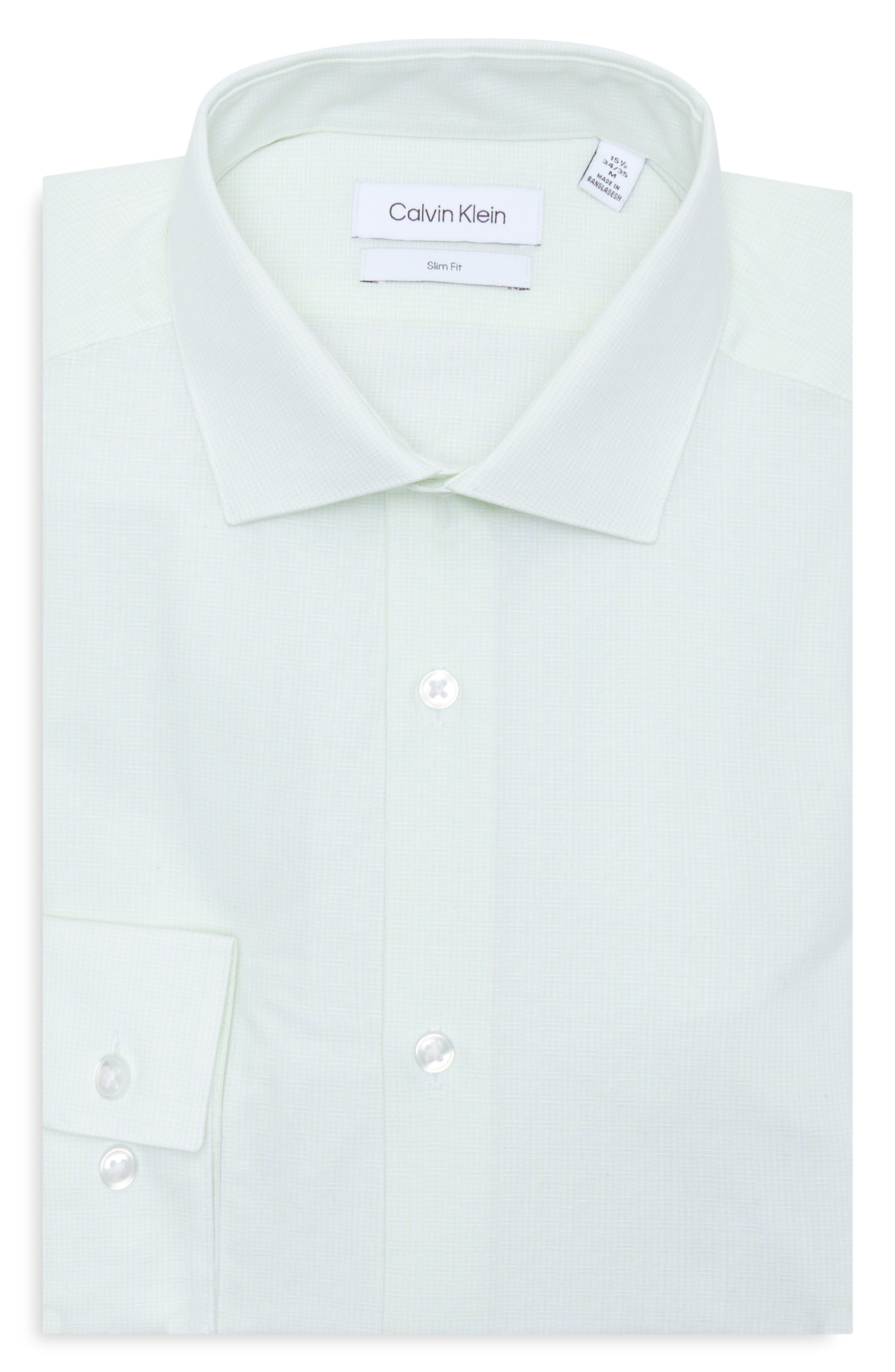 Calvin Klein Slim Fit Stretch Dress Shirt