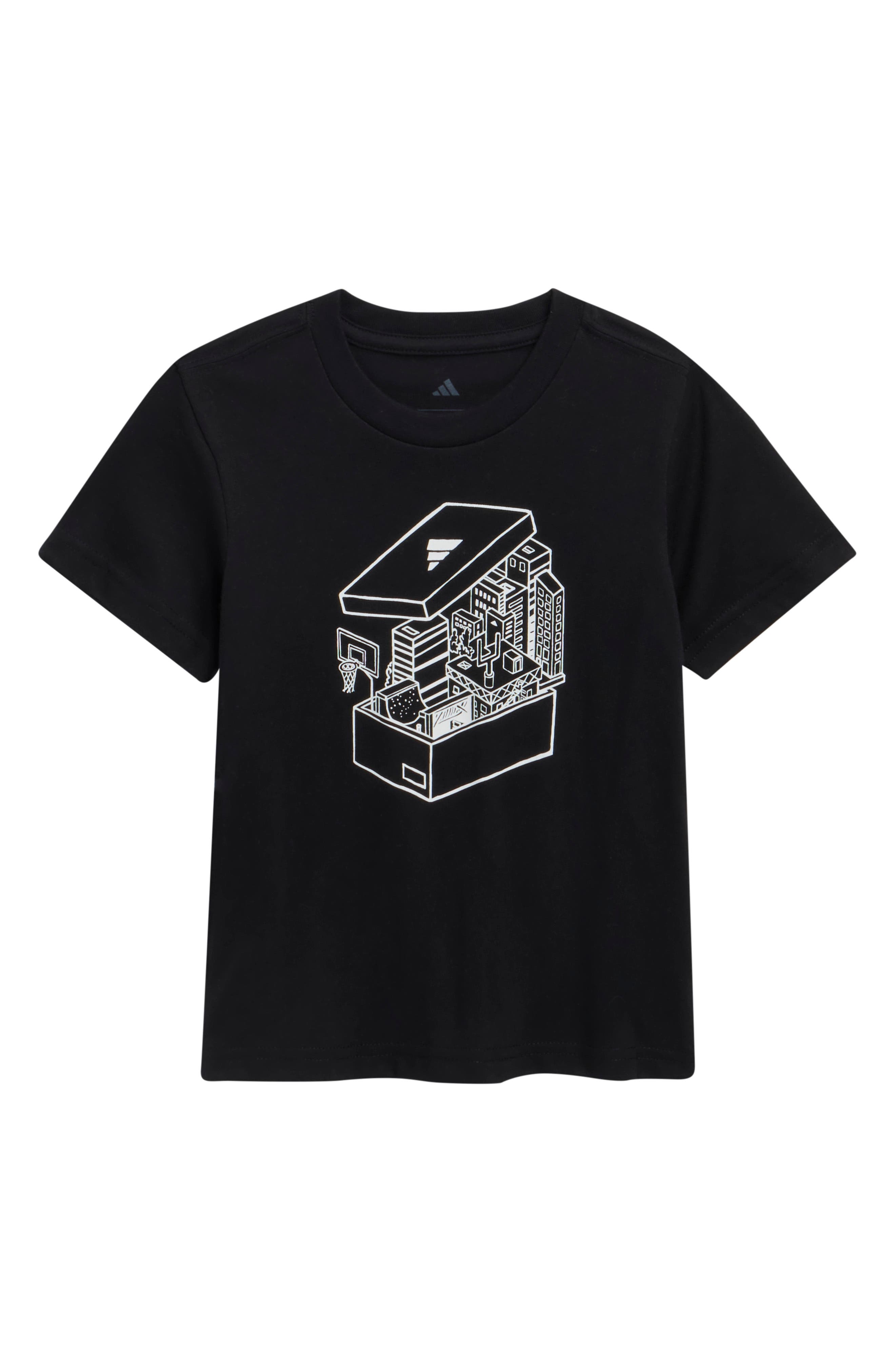 Kids' Shoe Box World Graphic Tee
