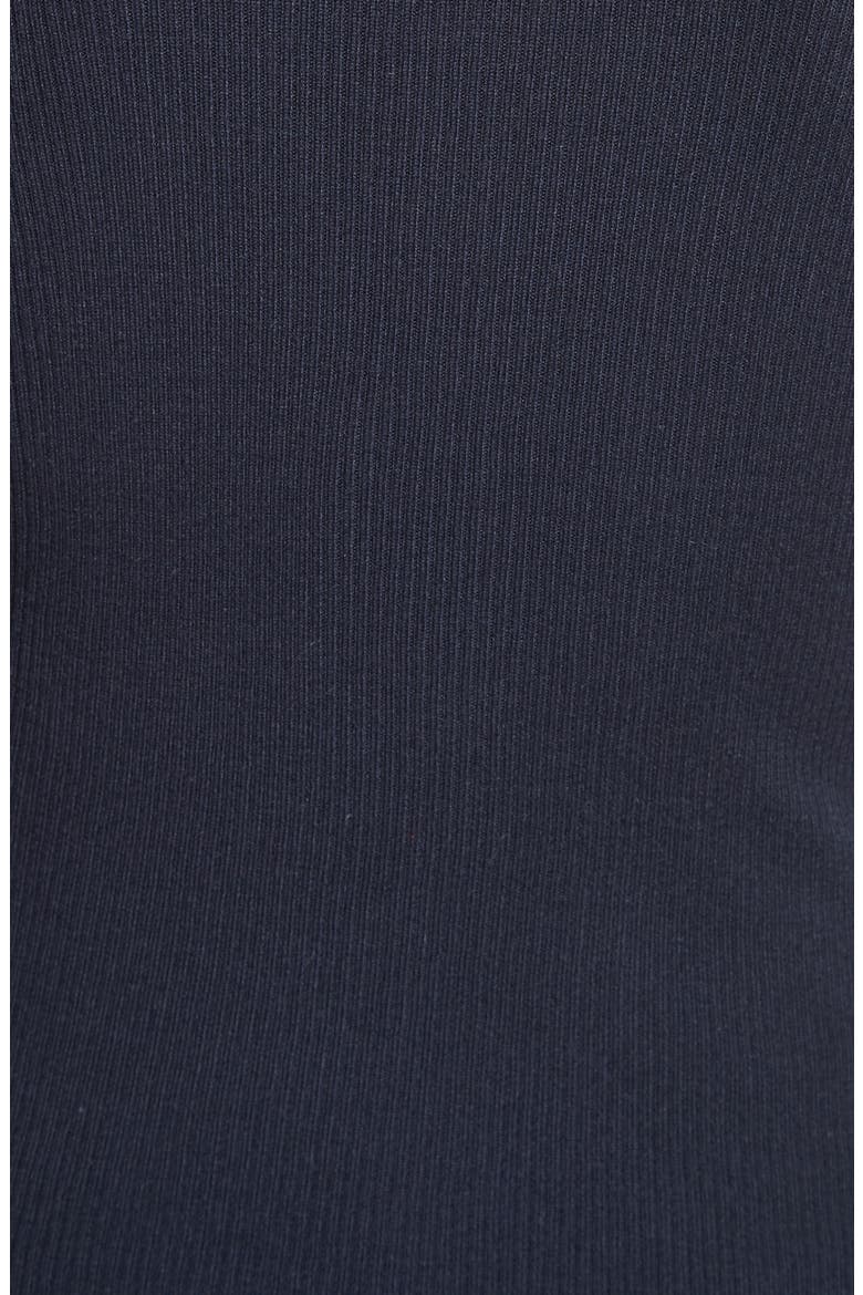 Nehru Rib Knit Jumper, Alternate, color, DARK BLUE