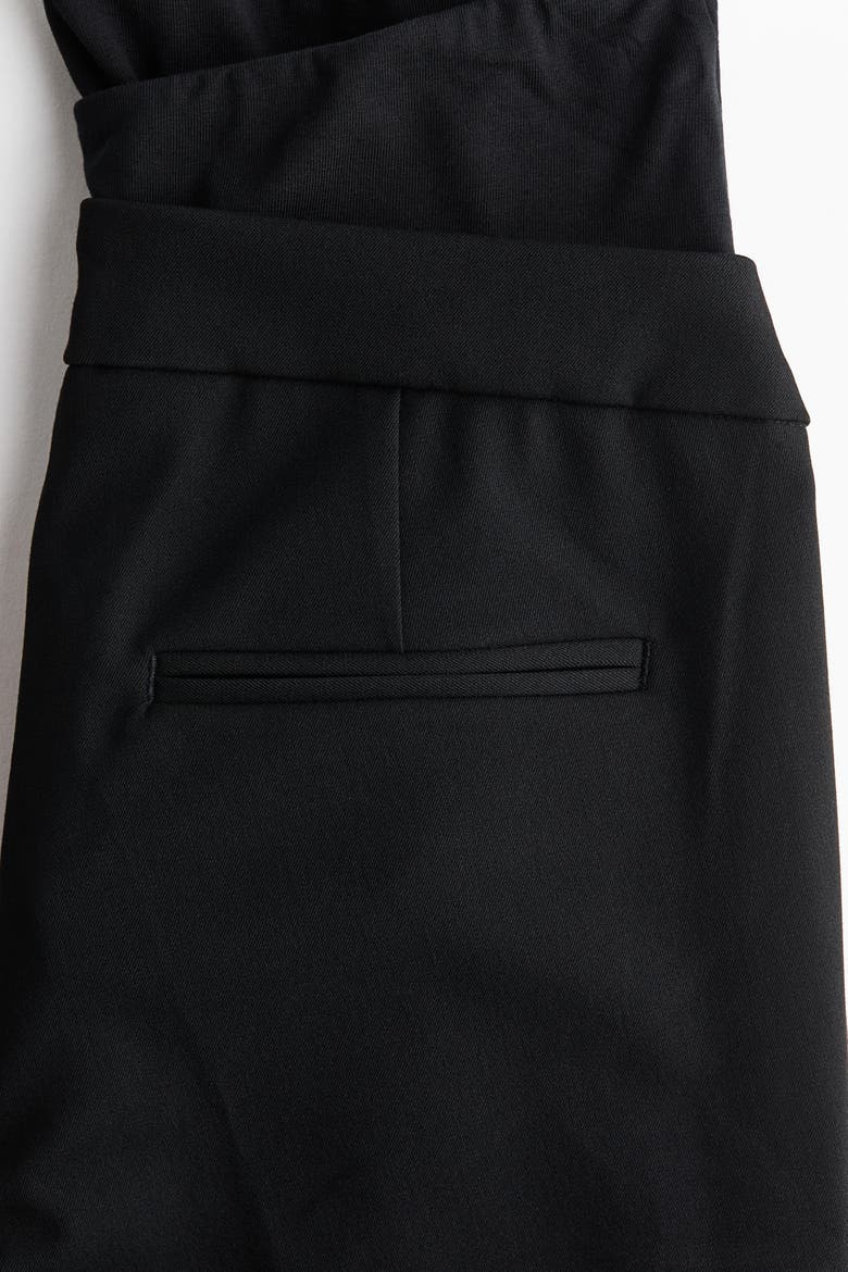 Mama Bootcut Pants, Alternate, color, Black