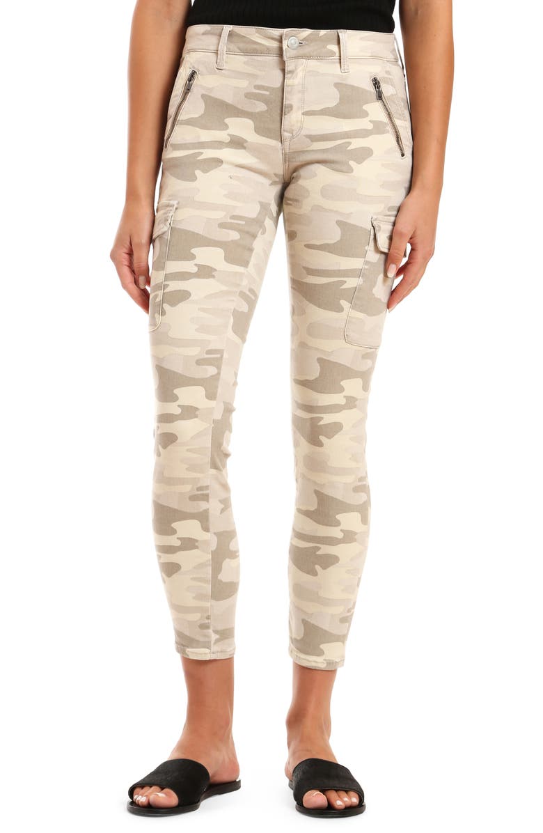 Mavi Jeans Juliette Nude Camo Jeans, Main, color, 