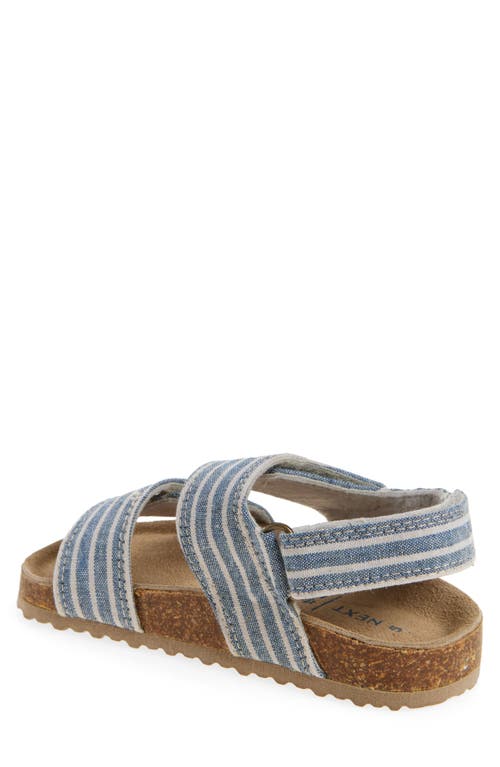 Next Kids' Stripe Sandal In Blue