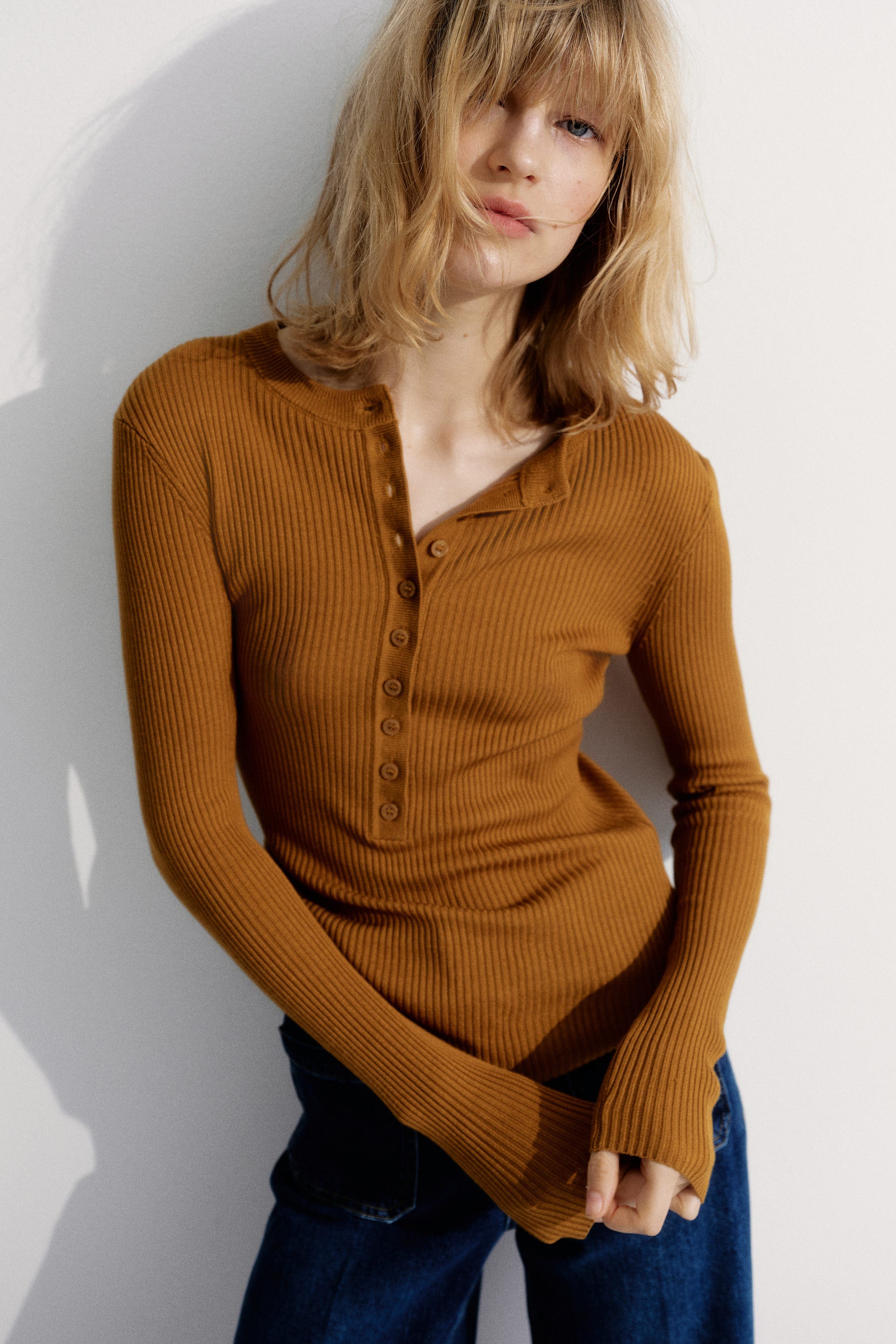 Rib-knit Top - image 2