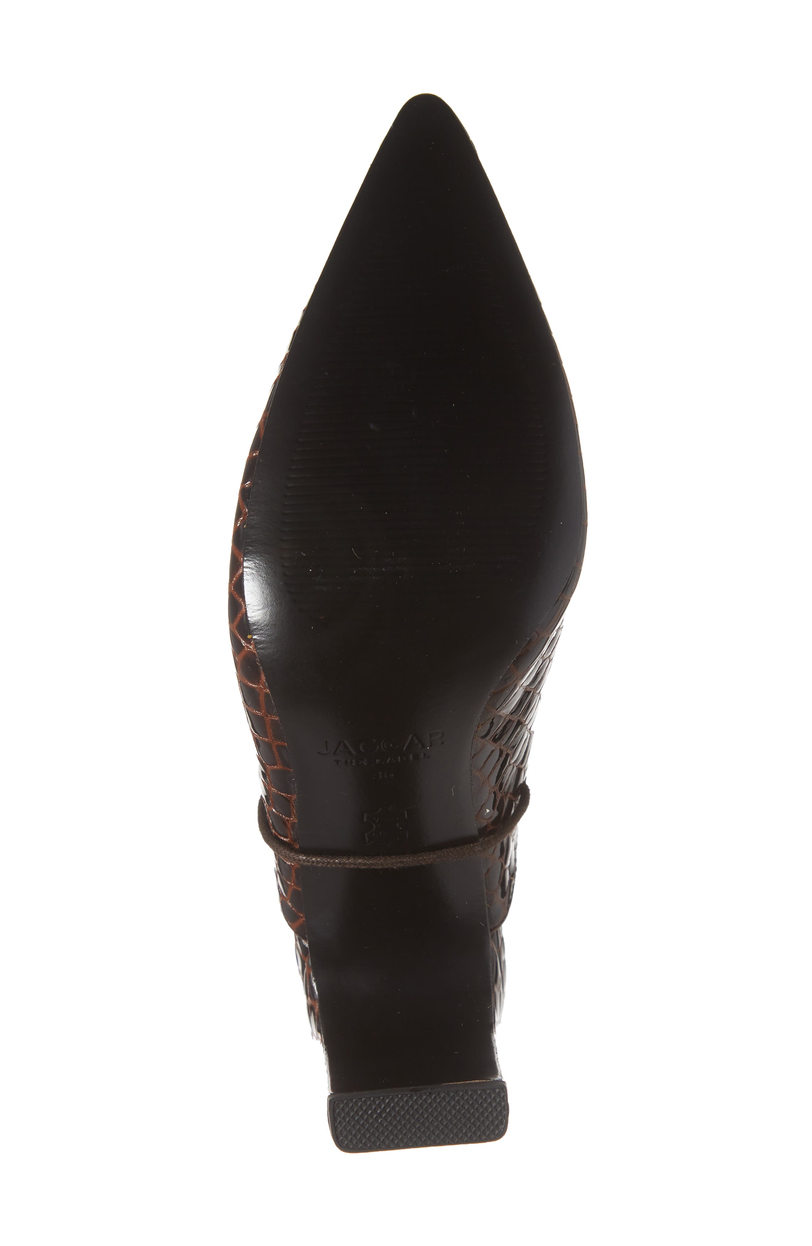 JAGGAR Pointed Toe Ankle Wrap Pump, Alternate, color, 