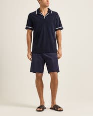Orlebar Brown Ellery Towelling Relaxed-Fit Polo Shirt