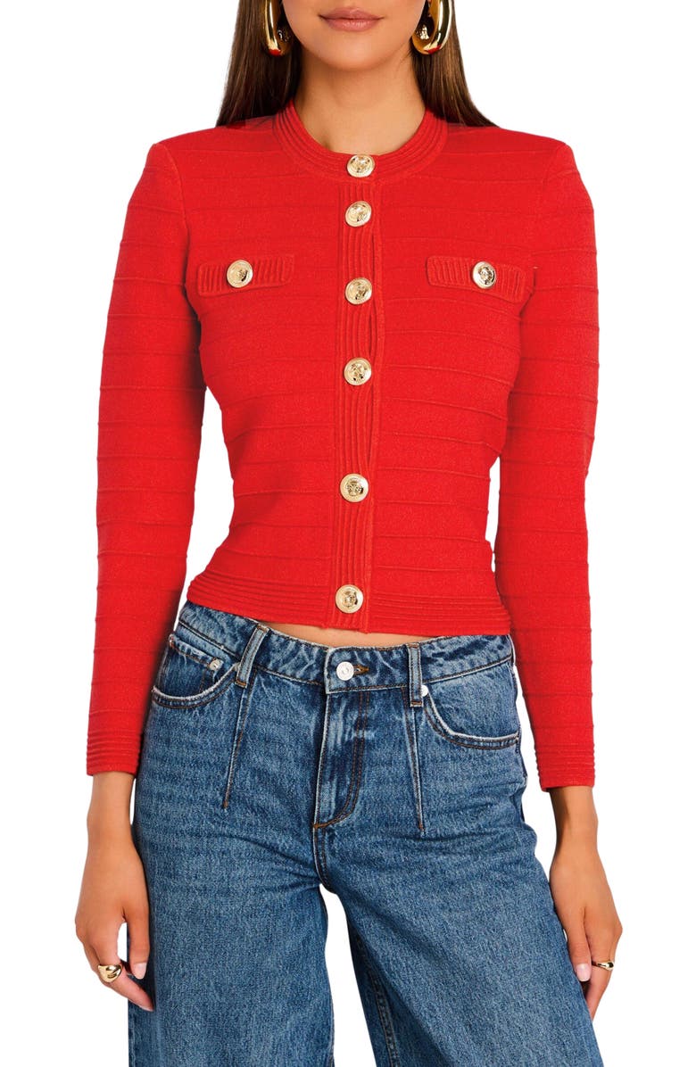 Retrofête Penni Knit Jacket, Alternate, color, 