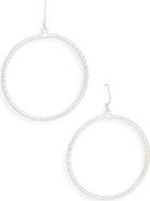 Karine Sultan Twisted Hoop Earrings