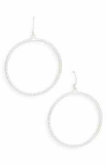 Karine Sultan Twisted Hoop Earrings