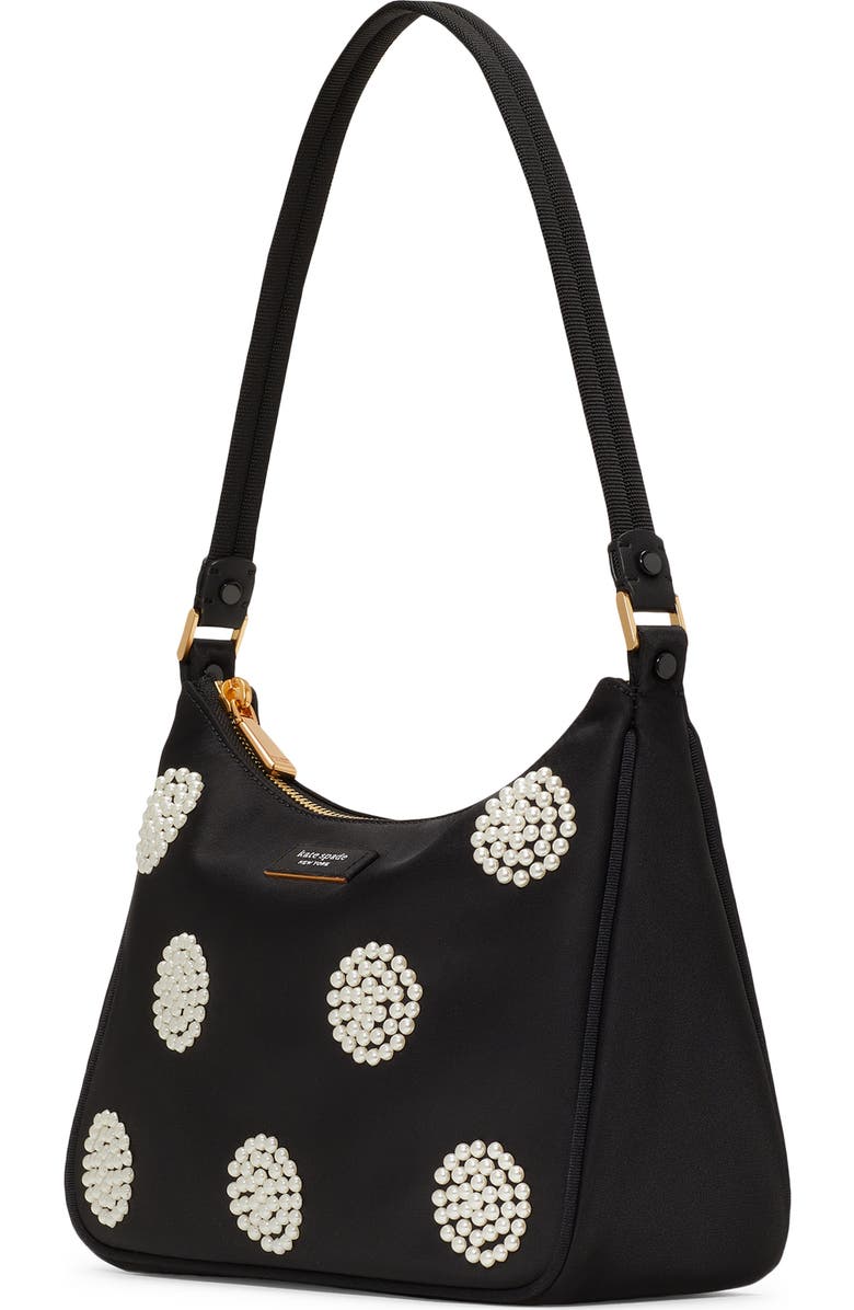 Kate Spade New York small sam imitation pearl shoulder bag, Alternate, color,