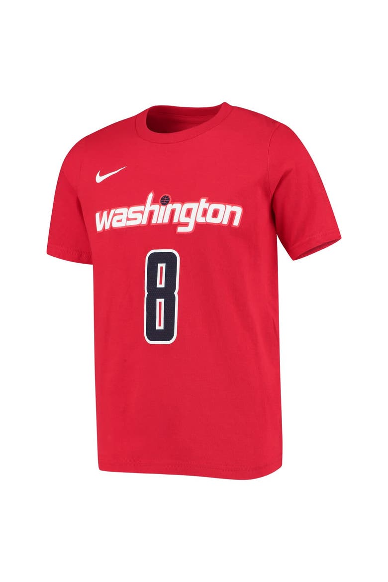 Youth Rui Hachimura Red Washington Wizards Name & Number T-Shirt, Alternate, color, Red