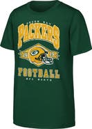 Outerstuff Youth Outerstuff Green Green Bay Packers Kick Off T-Shirt