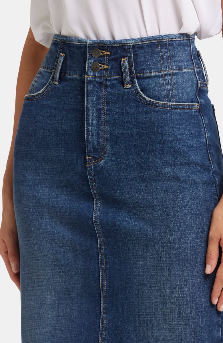 NYDJ Hollywood High Waist Denim Pencil Skirt, Alternate, color, Olympus