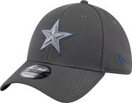 New Era Men's New Era Graphite Dallas Cowboys Main 39THIRTY Flex Hat