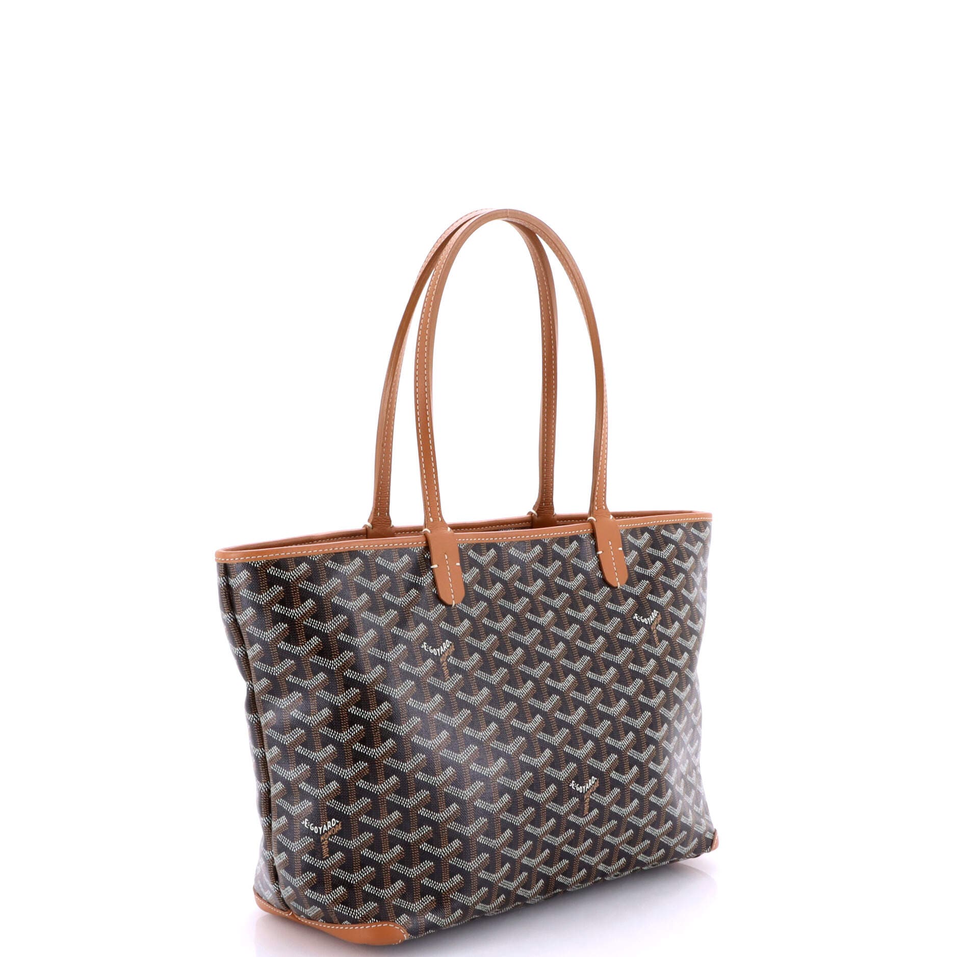 Pre-Owned Goyard Artois Tote Coated Canvas PM, Alternate, color, 