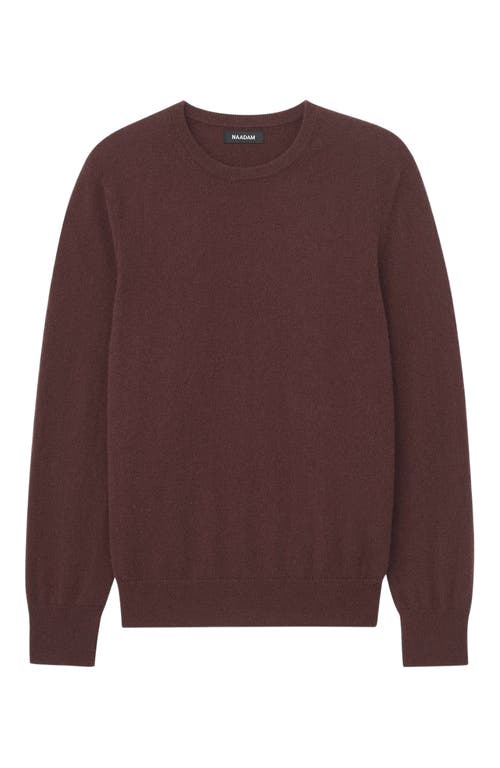 Naadam The Original Cashmere Sweater In Burgundy