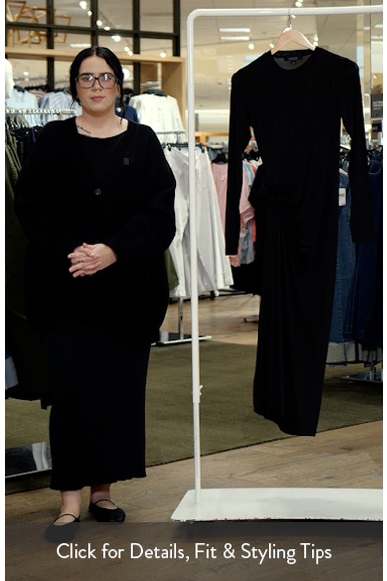 Rivi Long Sleeve Asymmetric Dress video