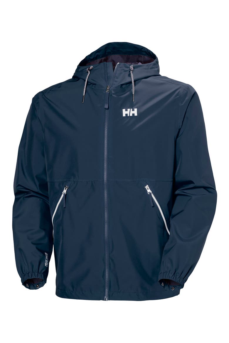 Sandoy Rain Jacket, Alternate, color, NAVY