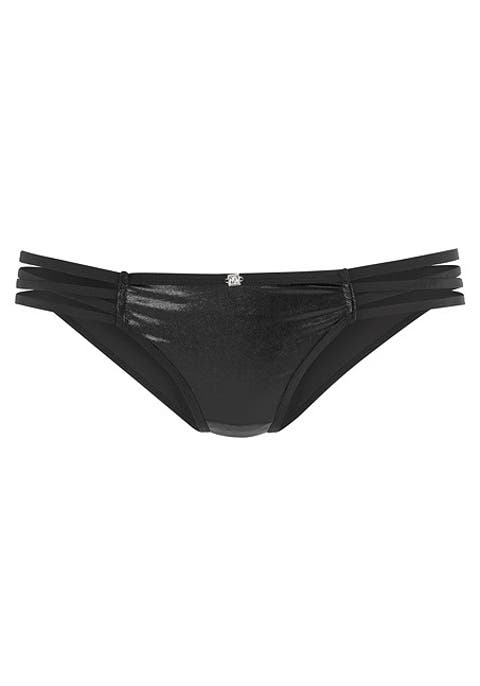 Women's Faux Leather Bikini Brief