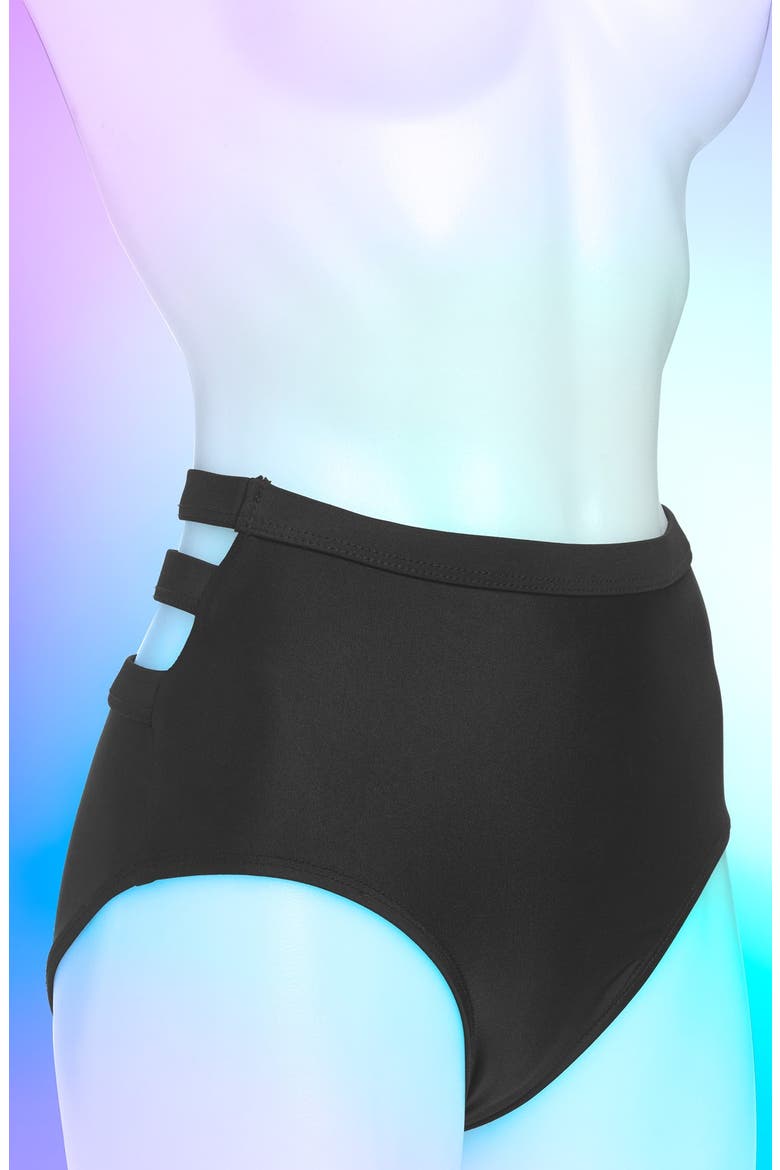 'Bouloux' Bikini Bottoms, Main, color, BLACK