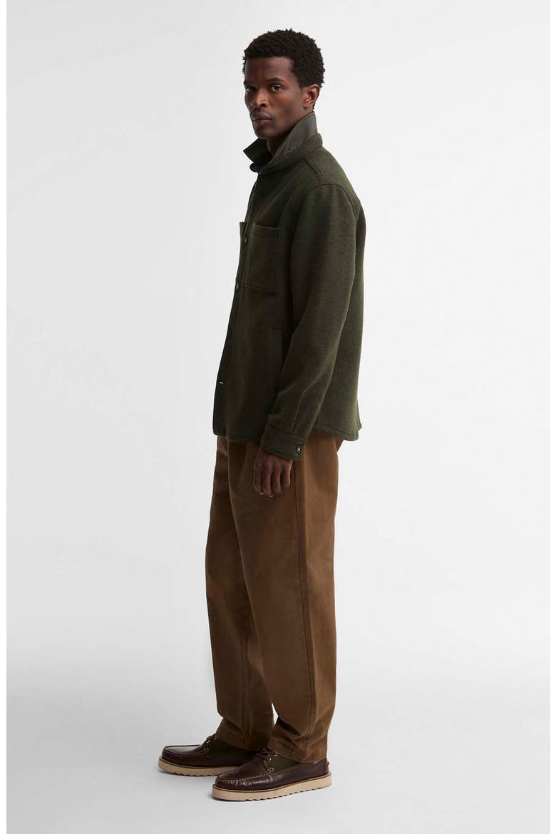 Marltown Wool Blend Shirt Jacket, Alternate, color, SAGE
