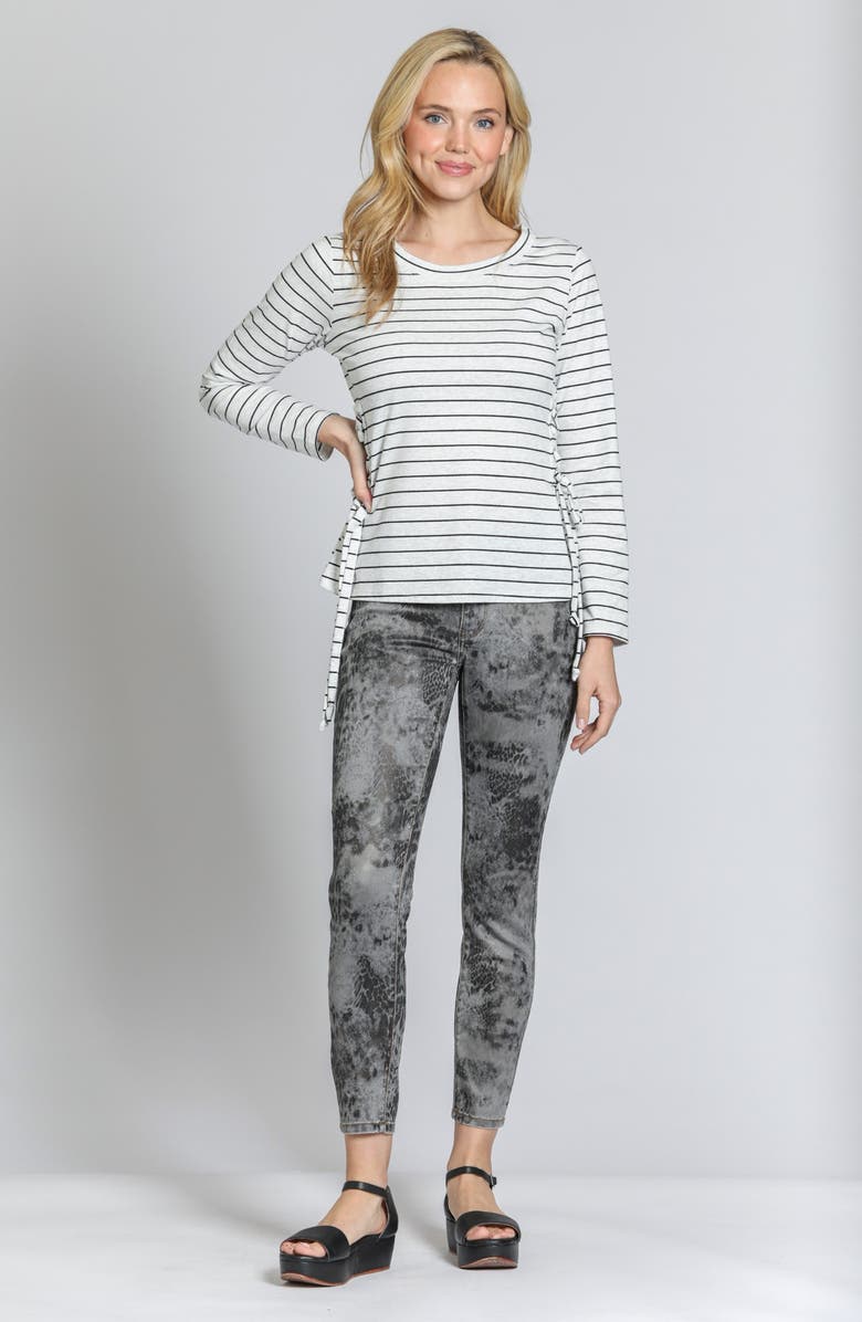 APNY Animal Print Jeans, Alternate, color, 