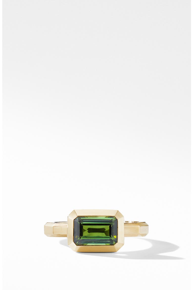 Novella Ring in 18K Yellow Gold, Alternate, color, GREEN TOURMALINE