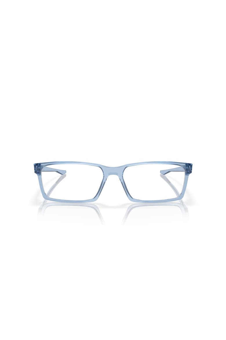 57mm Rectangle optical glasses, Alternate, color, Blue