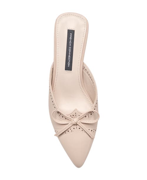 French Connection Brea Kitten Heel In Nude