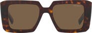 Prada 51mm Square Sunglasses