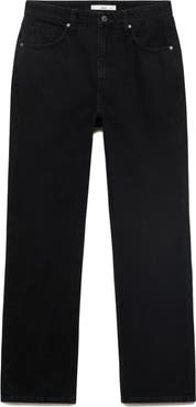 MANGO Matilda Mid Rise Straight Leg Jeans