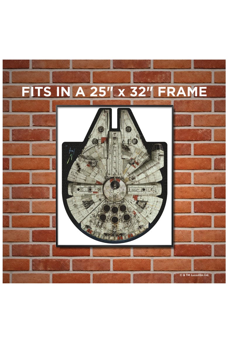 Star Wars Millennium Falcon Jigsaw Puzzle, Alternate, color, MULTI