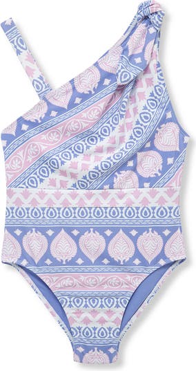 Kids' Asymmetric One-Piece Swimsuit