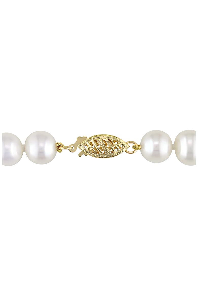 Cultured Pearl Necklace, 7–7.5mm, Alternate, color, WHITE