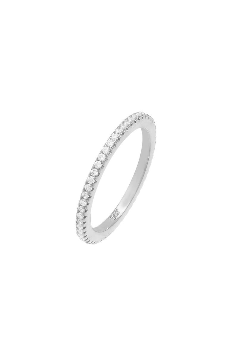 BY ADINA EDEN Micro Pave Eternity Band, Main, color, 