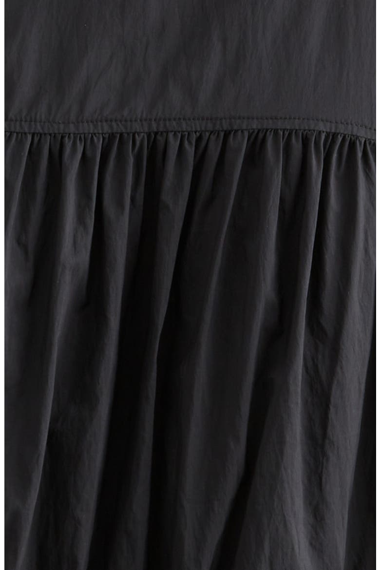 Kids' Ruched Crop Jacket, Alternate, color, BLACK