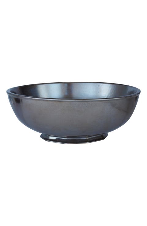 Juliska Pewter Stoneware Serving Bowl
