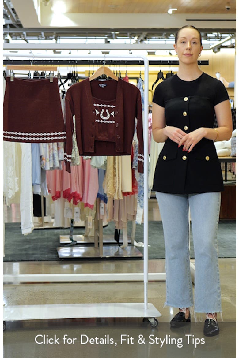 Kids' Horse Knit Camisole, Cardigan & Skirt Set video