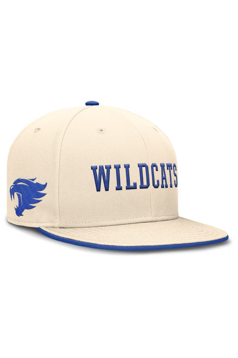 Men's Nike Natural Kentucky Wildcats Primetime True Performance Fitted Hat, Alternate, color, Natural