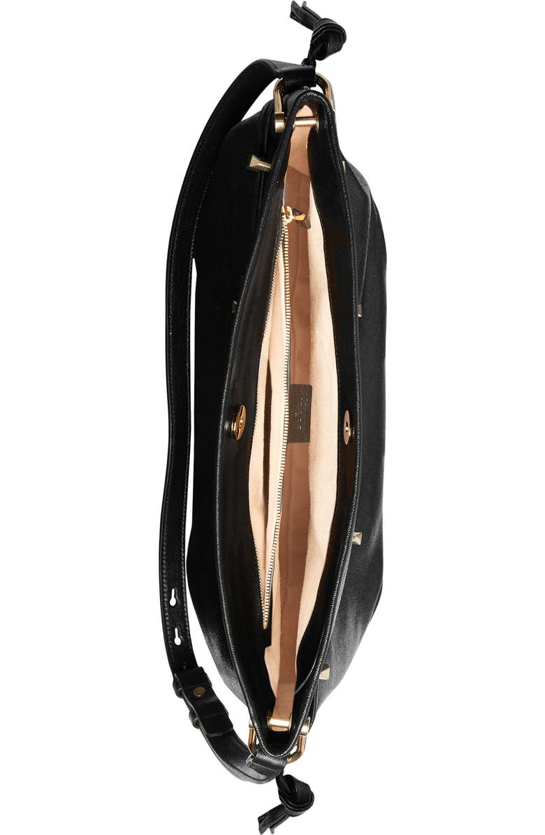 Gucci Large 1955 Horsebit Leather Messenger Bag, Alternate, color,