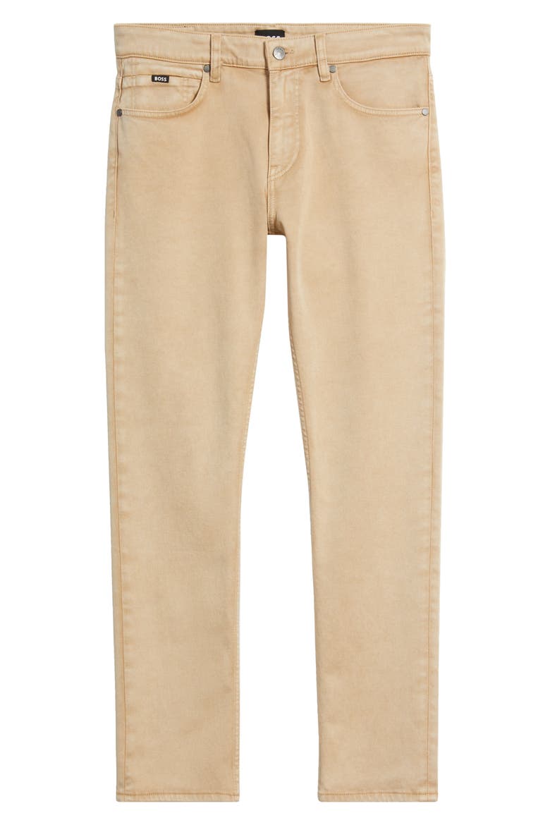 Delaware Slim Fit Jeans, Alternate, color, MEDIUM BEIGE